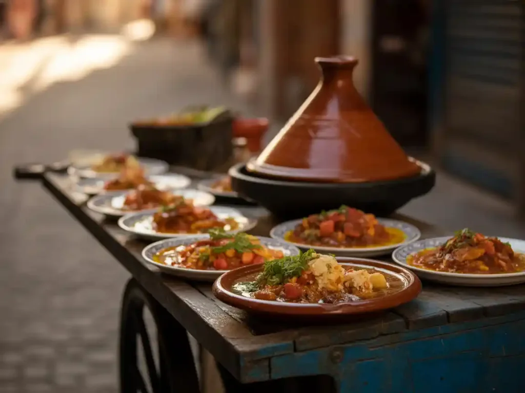 Your ultimate guide to Moroccan street food! Discover the must try Moroccan food and find the best Marrakech food tour to taste it all on your adventure.