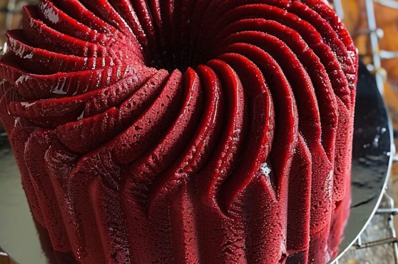 Red Velvet Pound Cake