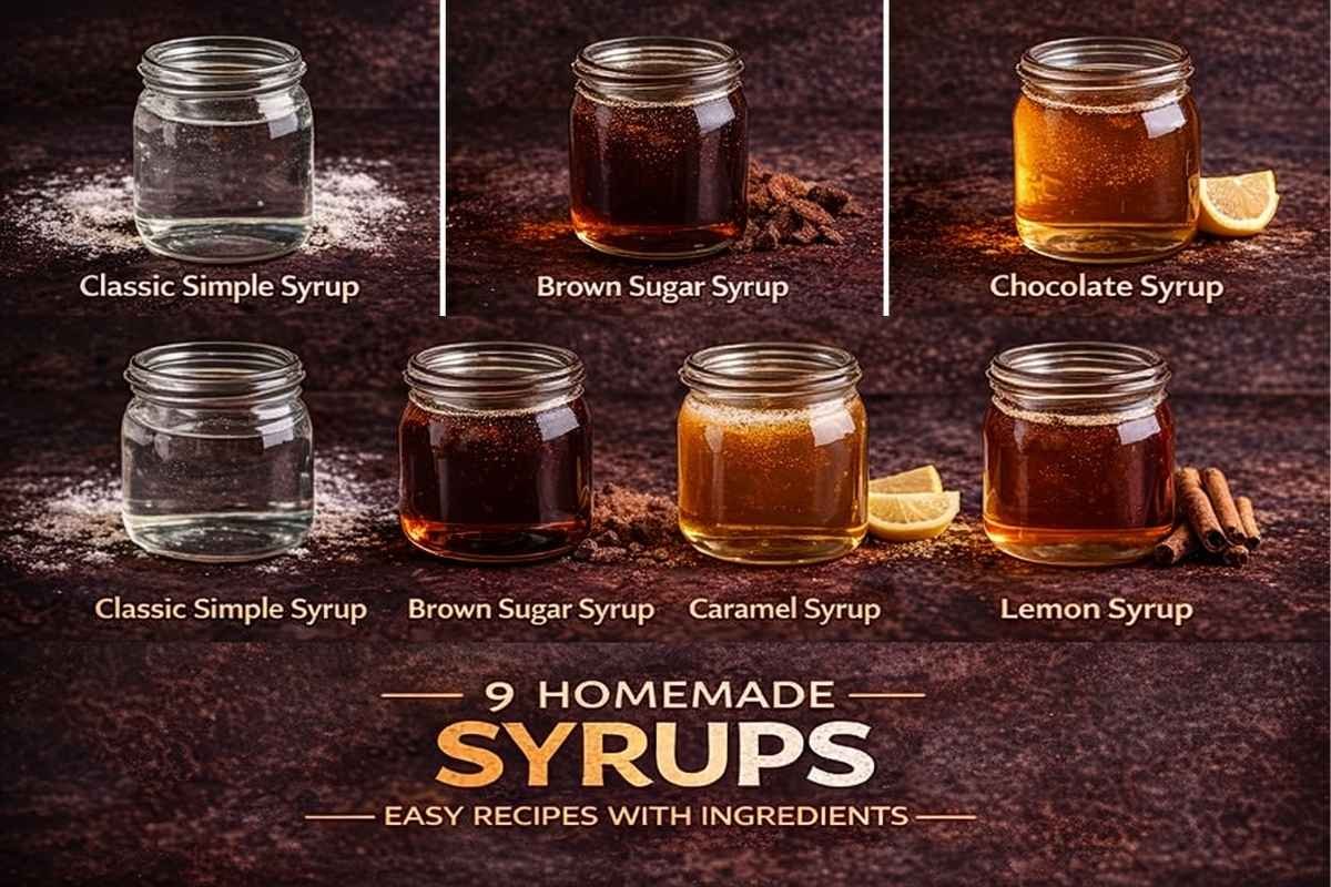 9 Easy Homemade Syrup Recipes – Simple, Vanilla, Caramel, Strawberry & More