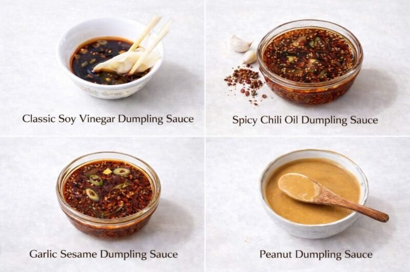 4 Easy Dumpling Dipping Sauces