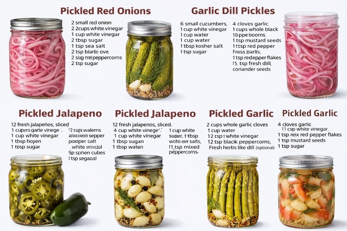 7 Easy Pickled Recipes for Bold, Flavorful Meals