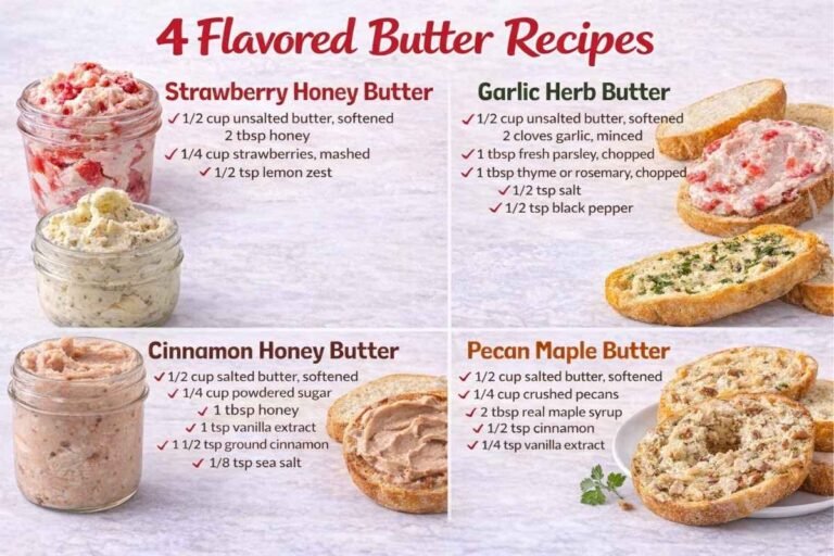 4 Flavored Butter Recipes