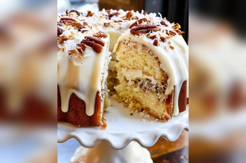 Italian Cream Pound Cake