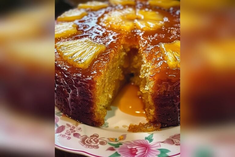 Pineapple Cream Cheese Pound Cake – Moist, Rich & Tropical Flavor