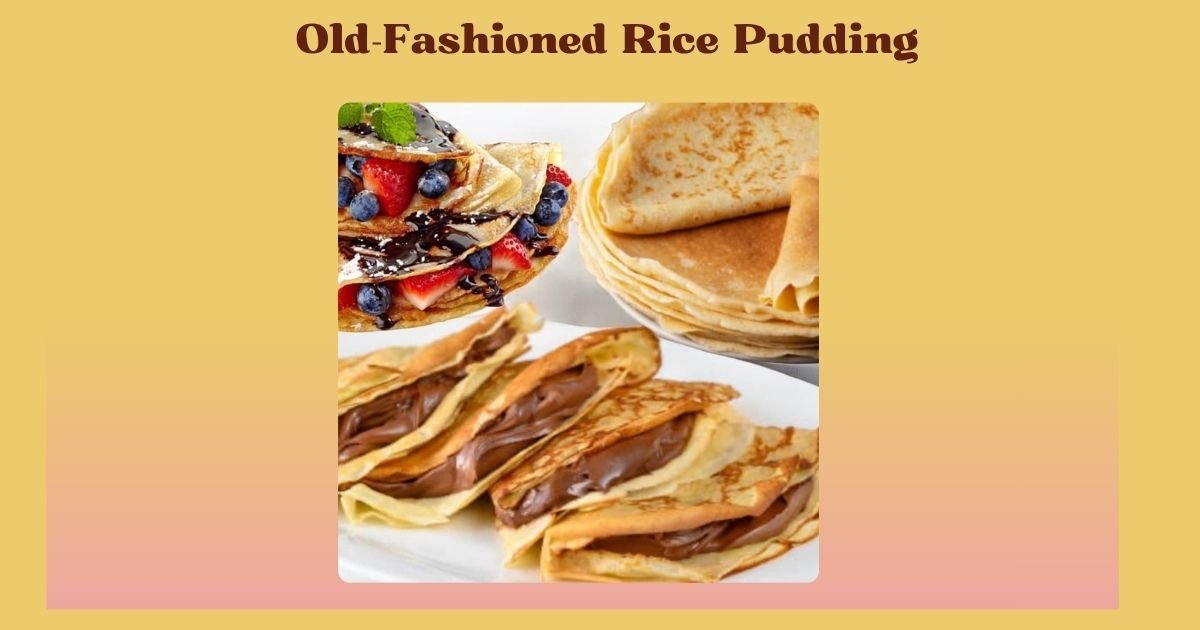 Easy Homemade Crepes