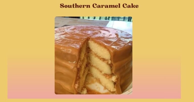 Southern Caramel Cake