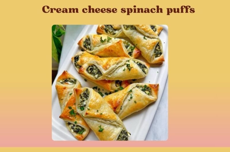 cream cheese spinach puffs