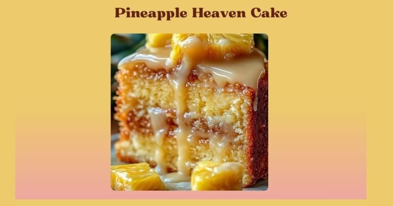 Pineapple Heaven Cake