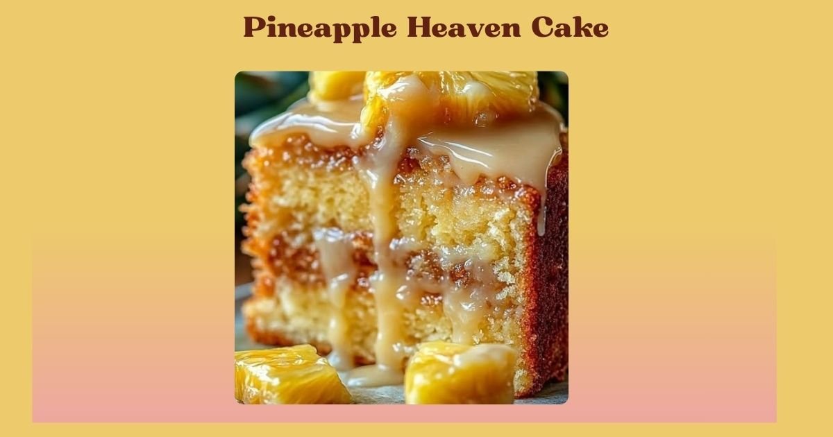 Pineapple Heaven Cake