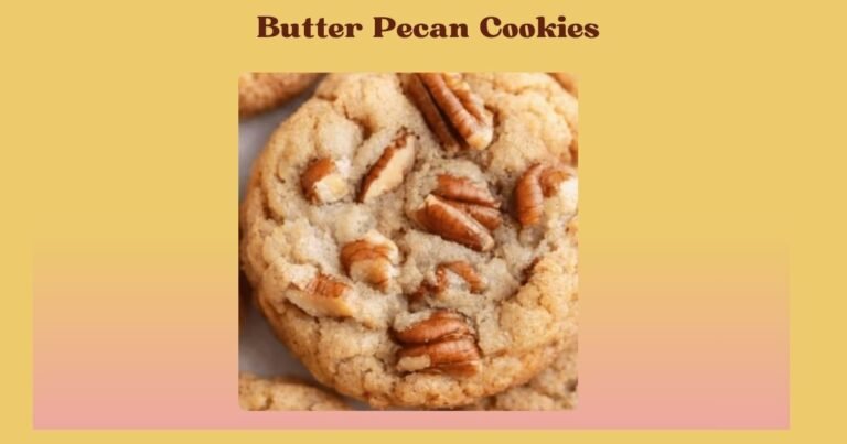 butter pecan cookies