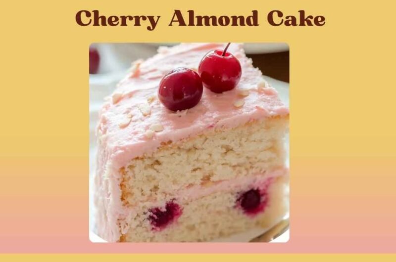 cherry almond cake