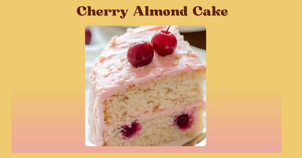 cherry almond cake