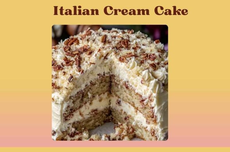 Italian Cream Cake