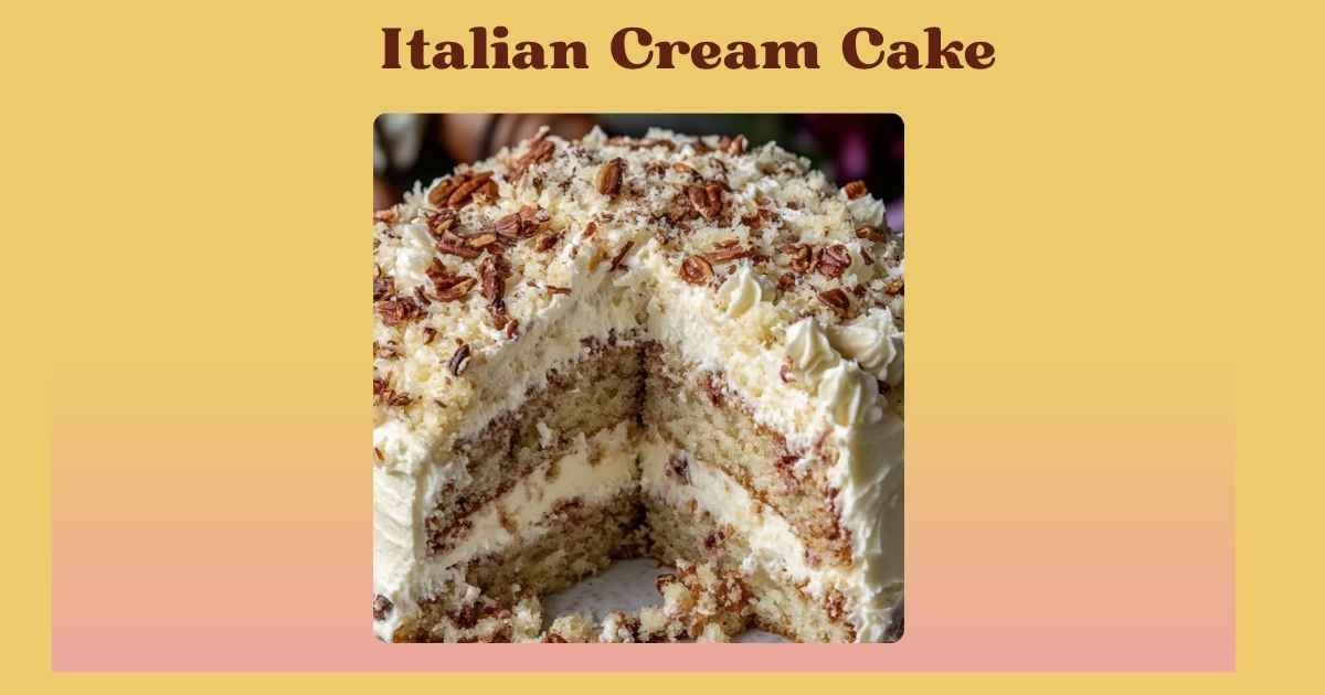 italian cream cake