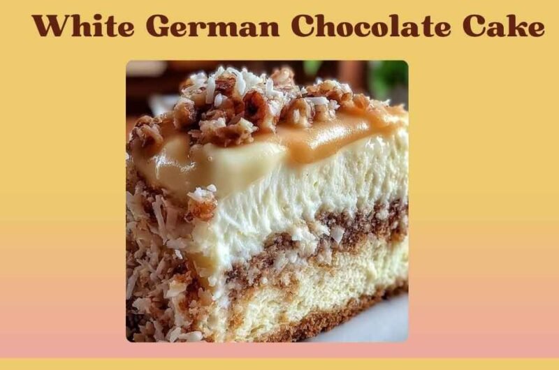 White German Chocolate Cake